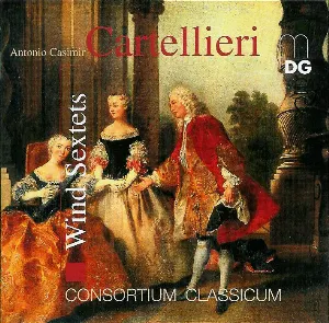Pochette de Cartellieri - Clarinet Quartets e Wind Sextets - Vol. 3 de Antonio Casimir Cartellieri