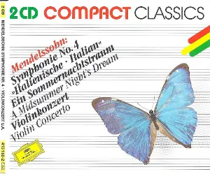Pochette Symphonie Nr. 4 / Ein Sommernachtstraum / Violinkonzert