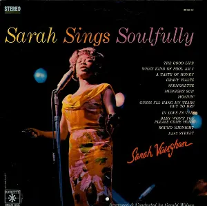 Pochette Sarah Sings Soulfully
