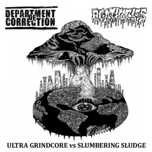 Pochette de Ultra Grindcore vs Slumbering Sludge de Agathocles