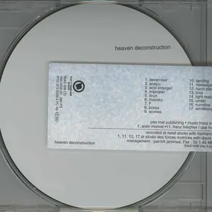Pochette de Heaven Deconstruction de The Young Gods