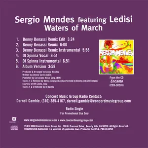Pochette Waters Of March