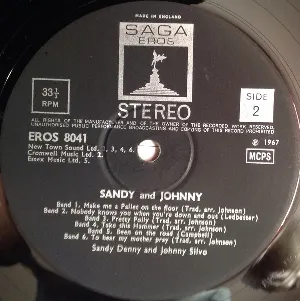 Pochette Sandy & Johnny