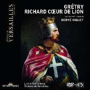 Pochette de Richard Cœur de Lion de Hervé Niquet - Le Concert Spirituel - André Grétry