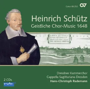 Pochette de Geistliche Chor-Music 1648 de Manfred Cordes - Heinrich Schütz - Weser-Renaissance Bremen