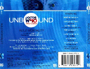 Pochette de Doctor Who - Unbound: Auld Mortality de Marc Platt - Carole Ann Ford