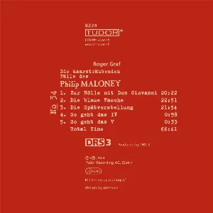 Pochette de Die haarsträubenden Fälle des Philip Maloney, N° 34 de Roger Graf