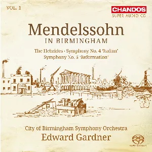 Pochette Mendelssohn in Birmingham, Volume 1