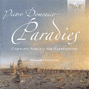 Pochette de Complete Sonatas for Harpsichord de Alessandro Simonetto