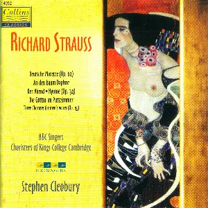 Pochette Strauss: Choral Works