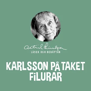 Pochette de Karlsson på taket filurar de Astrid Lindgren