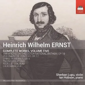 Pochette de Complete Works, Volume Five de Ian Hobson - Heinrich Wilhelm Ernst