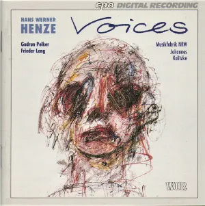 Pochette de Voices de Hans Werner Henze