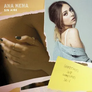 Pochette de Sin aire de Ana Mena