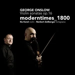 Pochette de Violin Sonatas, op. 16 de George Onslow