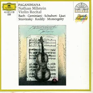 Pochette Paganiniana: Violin Recital