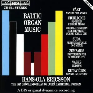 Pochette de Baltic Organ Music de Hans‐Ola Ericsson