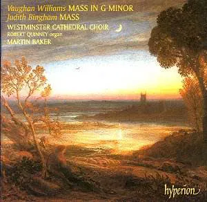 Pochette Vaughan Williams: Mass in G minor / Bingham: Mass