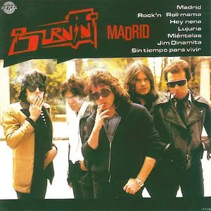 Pochette de Madrid de Burning