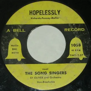 Pochette de Hopelessly / What a Dream de Sy Oliver and His Orchestra