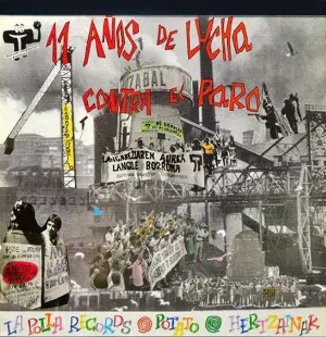 Pochette de 11 años de lucha contra el paro de Hertzainak - Potato - La Polla Records