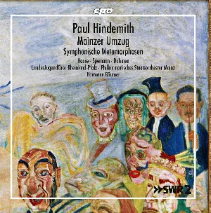 Pochette de Mainzer Umzug / Symphonischer Metamorphosen de Hermann Bäumer - Paul Hindemith