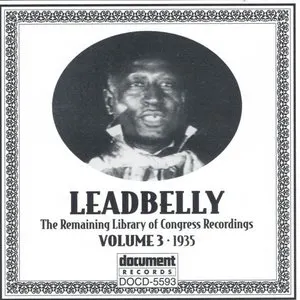 Pochette The Remaining Library of Congress Recordings: Volume 3 (1935)