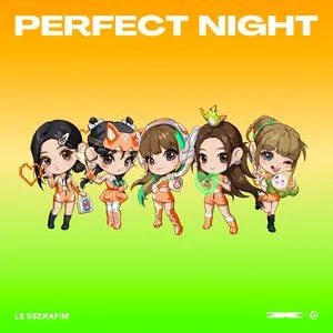 Pochette de Perfect Night (for FEARNOT) de LE SSERAFIM