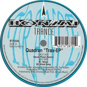 Pochette de Trax-EP de Quadran
