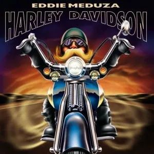 Pochette de Harley Davidson de Eddie Meduza