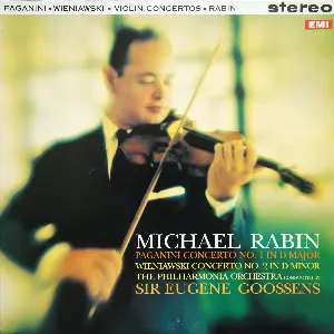 Pochette Paganini: Concerto no. 1 in D major / Wieniawski: Concerto no. 2 in D minor