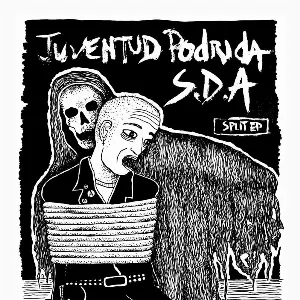 Pochette de Split ep de Juventud Podrida