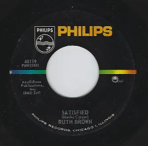 Pochette de Satisfied / If You Don't Tell Nobody de Ruth Brown