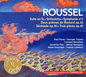 Pochette Suite en fa / Sinfonietta / Symphonie N°3 / Deux Poèmes de Ronsard op. 26 / Sérénade, op. 30 / Trois Pièces, op. 49