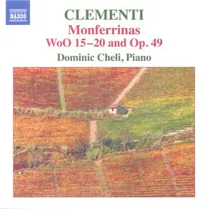 Pochette de Monferrinas, WoO 15-20 and op. 49 de Muzio Clementi