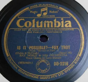 Pochette de Is It Possible? / Tonight de Ray Noble and His Orchestra - Gene Krupa and His Orchestra