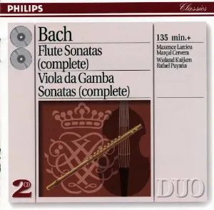 Pochette Flute Sonatas / Viola da Gamba Sonatas