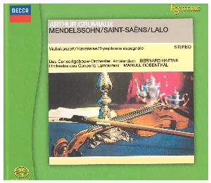 Pochette Mendelssohn: Violinkonzert / Saint-Saens: Havanaise / Lalo: Symphonie Espagnole