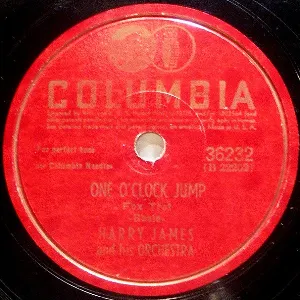 Pochette de One O'Clock Jump / Two O'Clock Jump de Harry James and His Orchestra