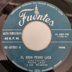 Pochette de El gran Pedro Laza / El catabre de Pedro Laza y sus Pelayeros