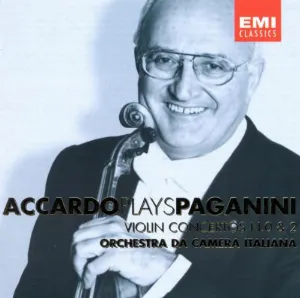 Pochette de Accardo Plays Paganini: Violin Concertos Nos. 0, 2 de Salvatore Accardo - Niccolò Paganini