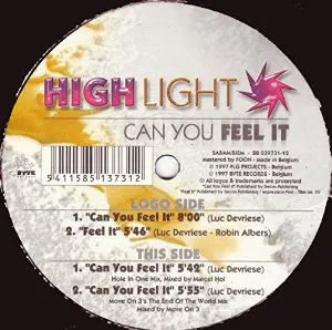 Pochette de CAN YOU FEEL IT? de Highlight