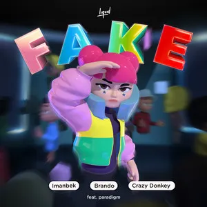 Pochette de Fake de Imanbek
