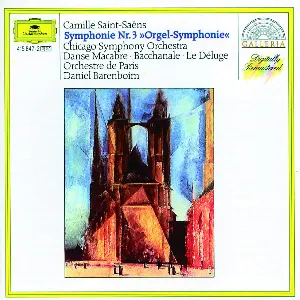 Pochette Symphonie nr. 3 “Orgel‐Symphonie” / Danse macabre / Bacchanale / Le Déluge