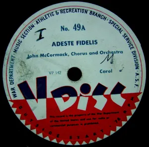 Pochette de Adeste fidelis / Oh, Holy Night / The First Noel de John McCormack
