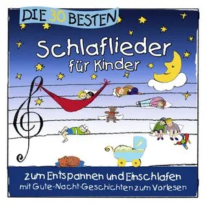Pochette de Die 30 besten Schlaflieder für Kinder de Simone Sommerland, Karsten Glück und die Kita-Frösche