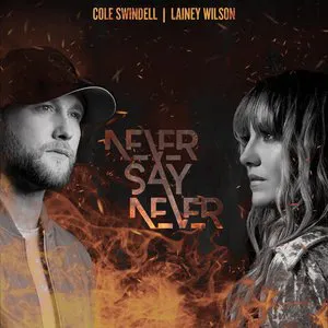 Pochette de Never Say Never de Cole Swindell - Lainey Wilson