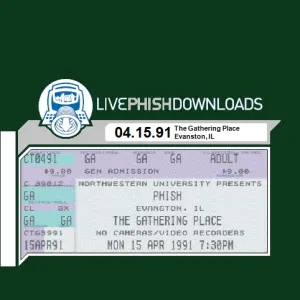 Pochette de 1991-04-15: Northwestern University, Evanston, IL, USA de Phish
