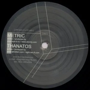 Pochette de Metric / Thanatos de DJ Hidden