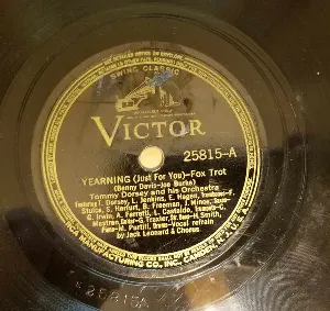 Pochette de Yearning / ’Deed I Do de Tommy Dorsey and His Orchestra